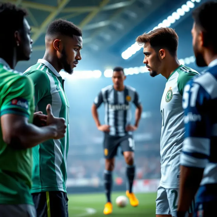 Detailed tactical analysis of two football teams in a Nigerian league match