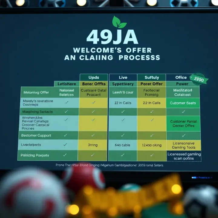 Comparison chart illustrating various Nigerian digital platform promotions