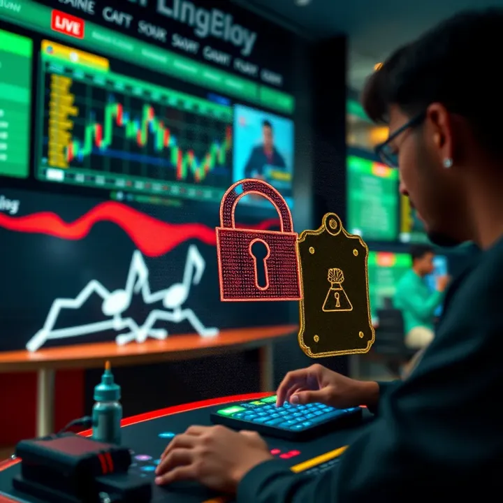 Understanding Legal Risks and Security in Online Download Platforms Illustration of digital security concept highlighting legal risks of online downloads