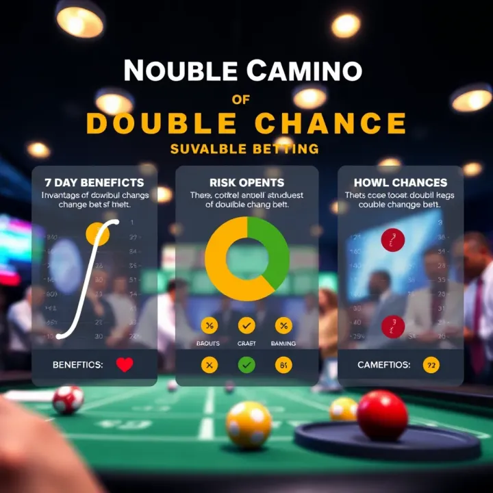 Infographic illustrating the benefits and risks of placing double chance bets in the Nigerian lottery