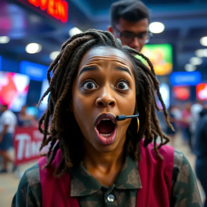 Visual representation of expressions of surprise and emphasis using 'even' in Nigerian speech