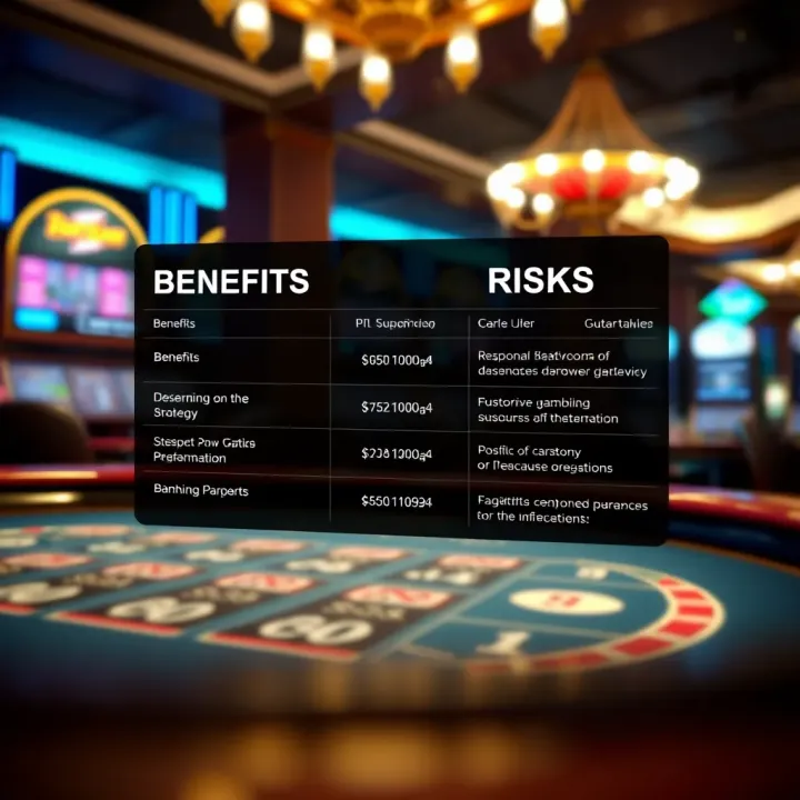 Chart demonstrating benefits and risks associated with using the Gates of Olympus strategy