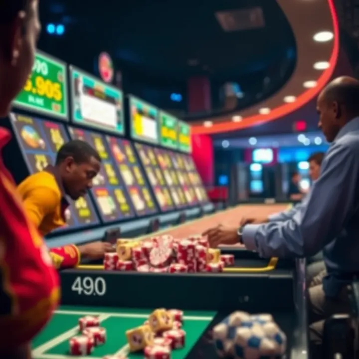 Illustration of strategic gameplay involving safe selections and risk assessment in Nigerian online challenge