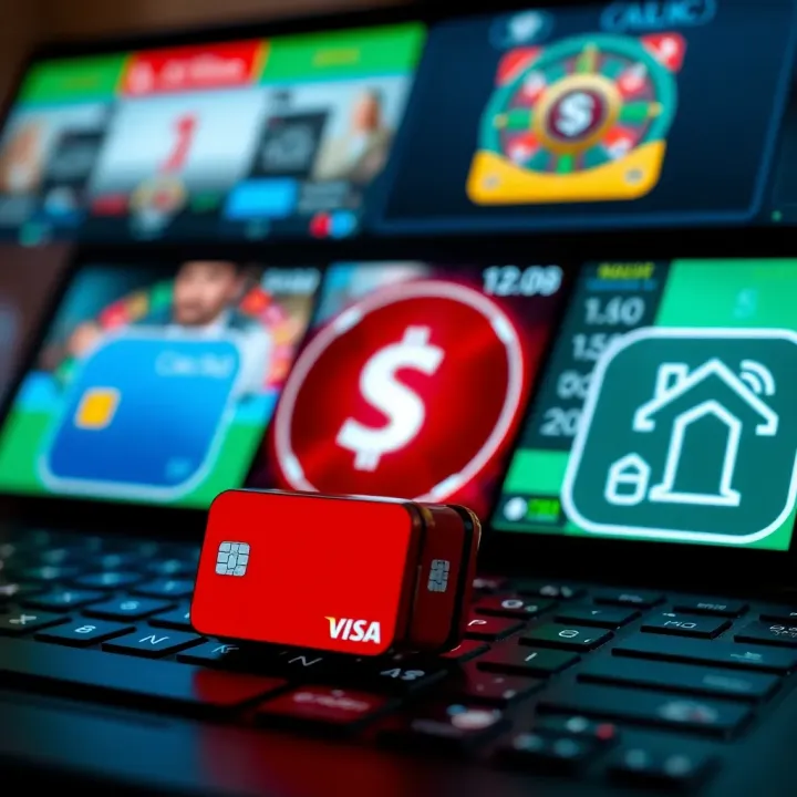 Secure online payment methods icons representing credit card, mobile money, and e-wallet options