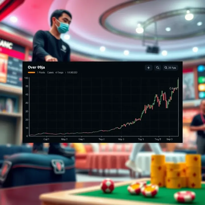 Odds Interpretation and Risk Management for Over 0.5 Betting on 49ja Graph illustrating odds interpretation and risk management strategies for Nigerian sports bettors