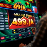 Graphical representation of online betting game interface showing rising multiplier and player stakes